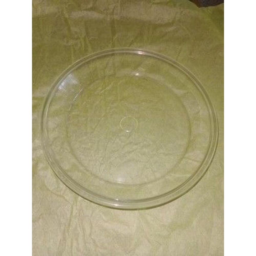 Pyrex 211 9.5in Clear Glass Pie Plate Dish Round Kitchen Oven Pan Circle Logo